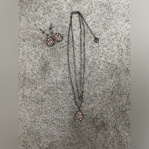 Betsey Johnson Necklace and Earrings